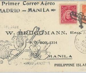 74175 - PHILIPPINES - Postal History -  FIRST FLIGHT COVER - Edifil 2a 1926