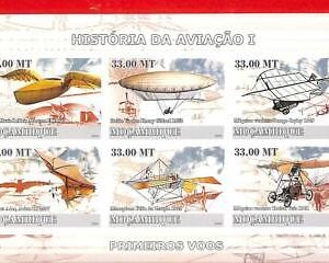 A1171 Mozambique- ERROR IMPERF 2009 AVIATION   AIRPLANES   Самолеты