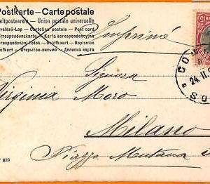 99079 - BULGARIA - Postal History - POSTCARD to  ITALY  1905