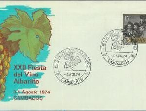 86830 - SPAIN - POSTAL HISTORY - Special postmark and COVER - WINE 1974
