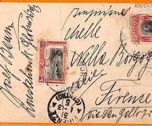 99077 - BULGARIA - Postal History - POSTCARD to  ITALY  1913