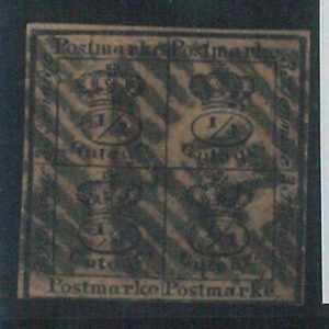 78072 - GERMANY Braunshweig  - STAMP: Michel  #  9a  fine  USED