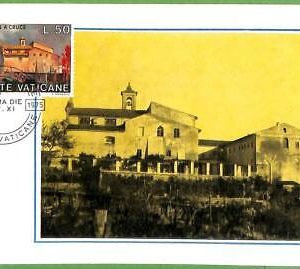 14716 - VATICAN - Set of 2 Pieces MAXIMUM CARD - 1975 - Architecture