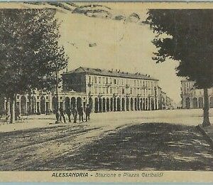 95985 - CARTOLINA d'Epoca - ALESSANDRIA citta' -  STAZIONE 1929