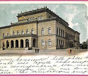 af8404 -Deutschland GERMANY - Ansichtskarten VINTAGE POSTCARD-Braunschweig-1900