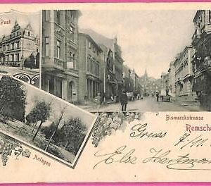 af8443 - Deutschland GERMANY - Ansichtskarten VINTAGE POSTCARD-Remscheid - 1901