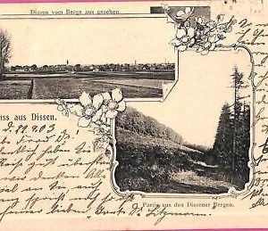 af8481 - GERMANY - Ansichtskarten VINTAGE POSTCARD -  Gruss aus Dissen - 1903