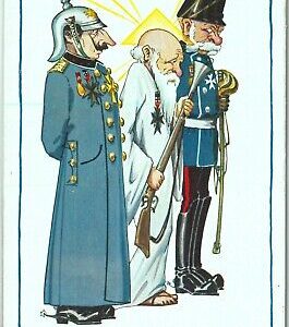 92024 - CARTOLINA d'Epoca - Militare I Guerra SATIRICA - BERTIGLIA
