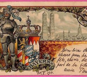 af8508 - Deutschland GERMANY - Ansichtskarten VINTAGE POSTCARD - Bayern - 1901