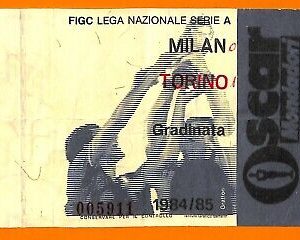 C0646 - Vecchio BIGLIETTO PARTITA CALCIO -  MILAN VS TORINO