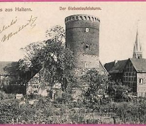 af8462 - GERMANY - Ansichtskarten VINTAGE POSTCARD - Gruss aus Haltern - 1909