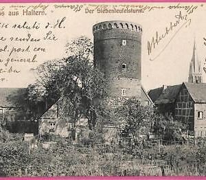 af8463 - GERMANY - Ansichtskarten VINTAGE POSTCARD - Gruss aus Haltern - 1906