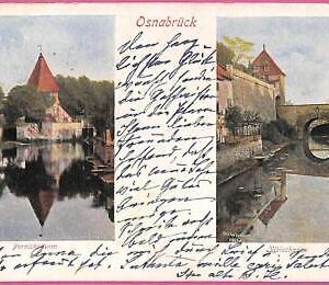 af8487 - Deutschland GERMANY - Ansichtskarten VINTAGE POSTCARD-Osnabruck - 1901