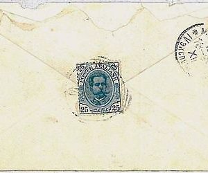 38054 - ITALIA REGNO:  storia postale - BUSTA per MOSCA MOSCOW - 1899
