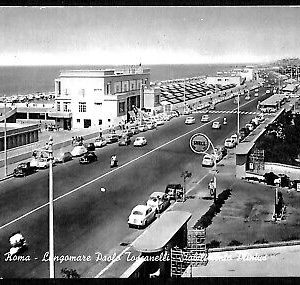 ab3286 - CARTOLINA D'EPOCA - Roma Città  - Lido di Roma
