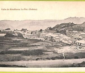 af1323 - BOLIVIA - Vintage Postcard -  La Paz - Valle de Miraflores