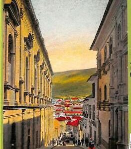 af1326 - BOLIVIA - Vintage Postcard -  La Paz - Calle Socabaya