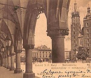 ac0435 - Ansichtskarten  POSTCARD - POLAND -  Kraków KRAKOW - 1902