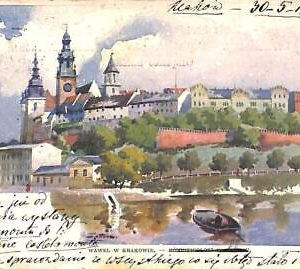 ac0452 - Ansichtskarten  POSTCARD - POLAND -  Kraków KRAKOW - 1904