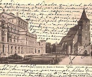 ac0438 - Ansichtskarten  POSTCARD - POLAND -  Kraków KRAKOW - 1902