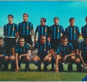 83863 - CARTOLINA  D'epoca:  CALCIO -  INTER Squadra 1965 / 1966