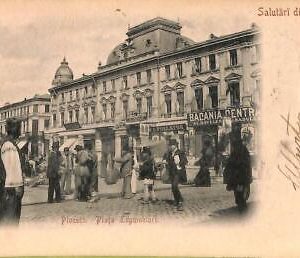 ac5663 -  ROMANIA  -  VINTAGE  POSTCARD -  PLOESTI  to Italy TAXED Segnatasse