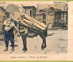 ae9377 - BOSNIA - VINTAGE  POSTCARD - Sarajevo