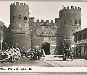 ab0445 - VINTAGE POSTCARD - ROME City: Porta S. Paolo II