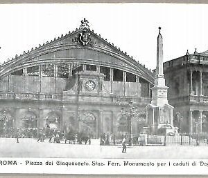 ab0402 - VINTAGE POSTCARD - ROME City: Piazza dei Cinquecento