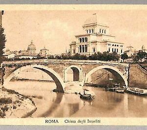 ab0488 - VINTAGE POSTCARD - ROME City: Church of the Israelites