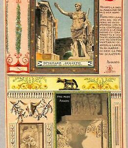 ab0341 - POSTAL VINTAGE - ROMA Ciudad: Avgvsto Cesare Ottaviano