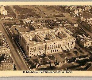 ab0375 - POSTAL VINTAGE - ROMA Ciudad: El Ministerio de Aeronáutica