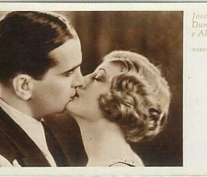 61924 - POSTAL VINTAGE - CINE, Josephine Dunn y Al Jolson