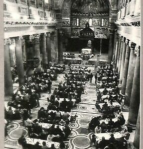 ab0410 - VINTAGE POSTCARD - ROME City: Christmas in Santa Maria in Trastevere
