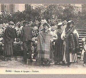 ab0534 - POSTAL VINTAGE - ROMA Ciudad: Piazza di Spagna