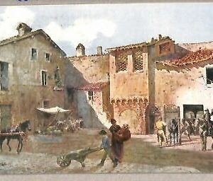 ab0335 - VINTAGE POSTCARD - ROME City: Posterula of the Honorary walls