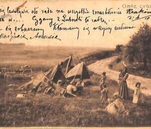 ac6105 - Ansichtskarten VINTAGE POSTCARD - POLAND - Krakow - Obóz Cygański -1901