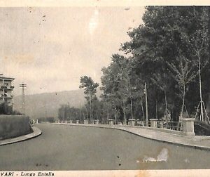 ab2524 - CARTOLINA  D'EPOCA GENOVA  Provincia : Chiavari - Lungo Entella