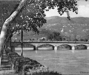 ab2525 - CARTOLINA  D'EPOCA GENOVA  Provincia : Chiavari - Lungo Entella