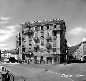 ab2531 - CARTOLINA  D'EPOCA GENOVA  Provincia : Chiavari - Corso Dante
