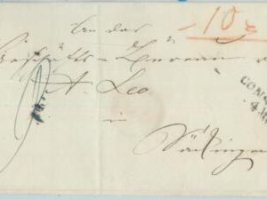 81999 - GERMANY Baden - POSTAL HISTORY - Prephilatelic cover from CONSTANZ