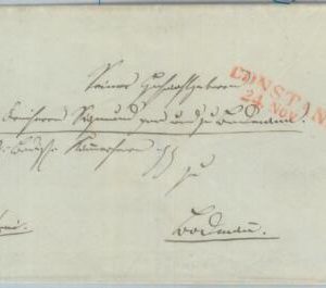 82008 - GERMANY Baden - POSTAL HISTORY - Prephilatelic cover from CONSTANZ