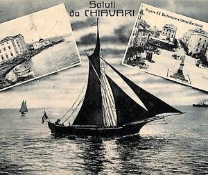 ab2537 - CARTOLINA  D'EPOCA GENOVA  Provincia : Chiavari