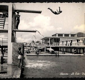 ab2548 - CARTOLINA  D'EPOCA GENOVA  Provincia : Chiavari