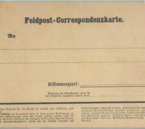 82028 - GERMANY  - Postal History - FIELD MAIL Feldpost  FRENCH / PRUSSIA war