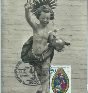 68668 - GERMANY - Postal History - MAXIMUM CARD 1976 - RELIGION
