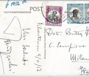 56630 - SDAN- POSTCARD SIGNED Olympic MEDAL winner 1956 FENCING Battaglia