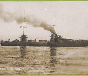 af7905 - ITALY - VINTAGE POSTCARD Ansichtskarten - Ship "Dante Alighieri" NAVI