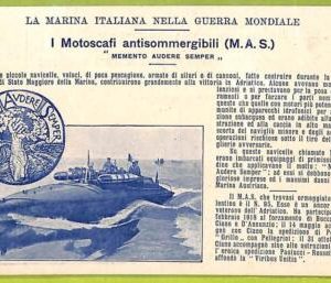 af7911 - VINTAGE POSTCARD Ansichtskarten -  SHIP Motoscafo armato silurante MAS