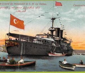 af7915 - VINTAGE POSTCARD Ansichtskarten - SHIP S.M.Le Sultan NAVI